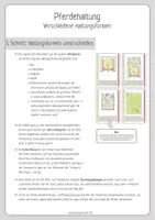 Vorschau - Arbeitsblätter - Verschiedene Haltungsformen - für Reitpädagogik, Reittherapie und Reitunterricht - Seite 3