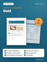 Vorschau - Arbeitsblätter - WÄHRUNGEN – differenziert mit Lösungen - Deckblatt