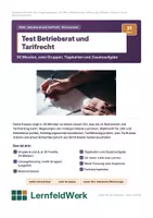 Vorschau - Stundenentwürfe - Betriebsrat Tarifrecht WiSo Sparpaket - Seite 1