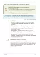 Vorschau - Stundenentwürfe - Religion: Unterrichtsreihe - Rituale - Deckblatt