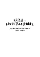 Vorschau - Arbeitsblätter - Weihnachtsrätsel Klasse 4 5 | 24 knifflige Rätsel mit Lösungen: Kreuzworträtsel, Geheimschrift, Sudoku & Suchsel | Adventskalender für Grundschule & Unterstufe - Seite 1