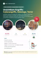 Vorschau - Arbeitsblätter - Hybride Bedrohungen und Cyberangriffe - Deckblatt