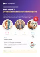 Vorschau - Arbeitsblätter - Deepfakes und KI erkennen Kl. 9/10 - Deckblatt