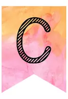 Vorschau - Poster - ABC Banner Pink Fade - Seite 3
