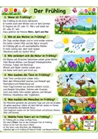 Vorschau - Text - Die Jahreszeiten_ Lesetexte/2.Klasse Österreich - Seite 1