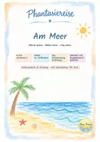 Vorschau - Lehrpläne/Lehrermaterial - Phantasiereisen Sommer | Fantasiereisen Achtsamkeit - Seite 1