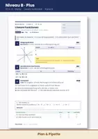 Vorschau - Arbeitsblätter - Lineare Funktionen Klasse 8 – Differenziertes Arbeitsblatt mit Lösungen | Fit in 10 Mathe - Seite 3