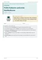 Vorschau - Stundenentwürfe - Geschichte Materialpaket: Arbeitshefte für Klasse 6/7 - Seite 1