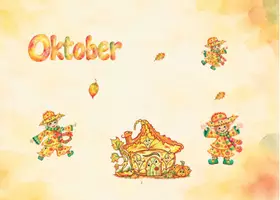 Vorschau - Mal- und Bastelvorlagen - Der Oktober-Wummel – Herbstpaket mit Buch, Hörgeschichten & Ausmalbildern - Seite 2