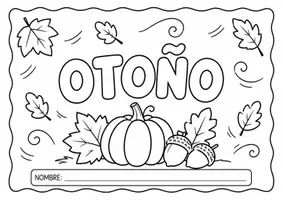 Vista previa - Hojas de trabajo - cuadernillo proyecto otoño 5Años - Portada