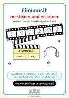 Vorschau - Unterrichtsreihen - Filmmusik verstehen und vertonen | Klasse 7 bis 9 - Deckblatt