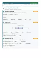 Vorschau - Arbeitsblätter - Kenngrößen von Daten Mathe 7 Gymnasium - Seite 3