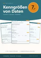 Vorschau - Arbeitsblätter - Kenngrößen von Daten Mathe 7 Gymnasium - Seite 1