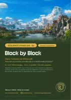 Aperçu - Préparation de séance / Séance complète - Minecraft en anglais 6e : Block by Block, séance 1 - Page de couverture
