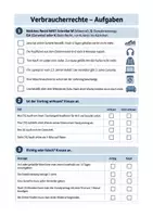 Vorschau - Arbeitsblätter - Widerrufsrecht, Gewährleistung - Wirtschafts- und Sozialkunde Berufsschule, Aufgaben - Seite 2