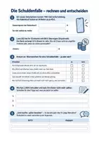 Vorschau - Arbeitsblätter - Haushaltsplan, Schuldenfalle - Wirtschafts- und Sozialkunde Berufsschule, Aufgaben - Seite 3
