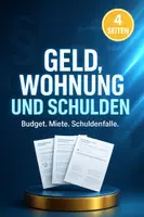 Vorschau - Arbeitsblätter - Haushaltsplan, Schuldenfalle - Wirtschafts- und Sozialkunde Berufsschule, Aufgaben - Deckblatt