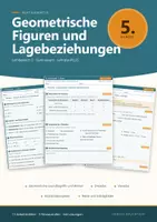 Vorschau - Arbeitsblätter - Geometrische Figuren und Lagebeziehungen Mathe 5 Gymnasium - Seite 1