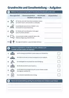 Vorschau - Arbeitsblätter - Grundrechte, Gewaltenteilung, Wahlen - Wirtschafts- und Sozialkunde Berufsschule - Seite 2
