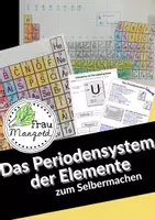 Vorschau - Arbeitsblätter - Das Periodensystem zum Selbermachen PSE - Deckblatt