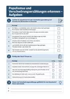 Vorschau - Arbeitsblätter - Populismus, Fake News, Extremismus - Wirtschafts- und Sozialkunde Berufsschule - Seite 2