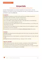 Vorschau - Arbeitsblätter - Körperteile - Brettspiel mit Leitern, Bildwörterbuch und Suchrätsel DaZ - Seite 1
