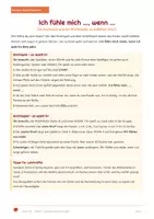 Vorschau - Arbeitsblätter - Ich fühle mich ..., wenn ... - Gefühle: Brettspiel, Würfelspiel und Bildwörterbuch DaZ - Seite 1