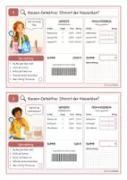Vorschau - Fördermaterial/Inklusion - Kassen-Detektive: Drogerie (Kassenbons kontrollieren) - Seite 2