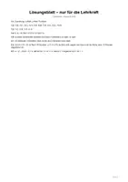 Vorschau - Arbeitsblätter - Arbeitsblattt zu den Funktionen 8.Klasse mit Lösungen - Seite 2