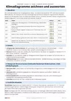 Vorschau - Arbeitsblätter - Klimadiagramme zeichnen und auswerten | Klasse 7/8 | Stationenarbeit mit Lösungen - Seite 1