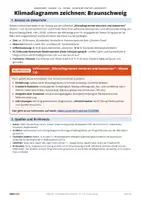 Vorschau - Arbeitsblätter - Klimadiagramm zeichnen: Braunschweig | Klasse 7/8 | Gratis-Arbeitsblatt + Lösung - Seite 3