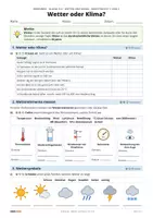 Vorschau - Arbeitsblätter - Wetter und Klima im Jahresverlauf | Klasse 5/6 | 5 Arbeitsblätter mit Lösungen - Seite 2