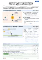 Vorschau - Arbeitsblätter - Warum gibt es Jahreszeiten? | Klasse 5/6 | Gratis-Arbeitsblatt + Lösung - Seite 2
