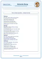 Vorschau - Unterrichtsreihen - Advents-Song Klasse 1–4 | Unterrichtsmaterial + Lernlied mit Bewegung | Singen mit Timmy - Seite 2