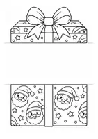 Vorschau - Mal- und Bastelvorlagen - Weihnachten basteln | Klappkarten selbst gestalten | Kunst Geschenke Vertretungsstunde Ausmalbilder - Seite 3