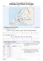 Vorschau - Arbeitsblätter - Europa als Kontinent | Klasse 5/6 | 4 Arbeitsblätter + stumme Karte mit Lösungen - Seite 3