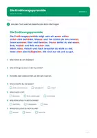 Vorschau - Unterrichtsreihen - Gesunde Ernährung: Ernährungspyramide, Getränke und Pausenbrot für die 1. Klasse (Lebensmittel) - Seite 3