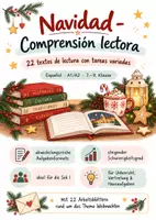Vorschau - Arbeitsblätter - Spanisch Weihnachten MEGA-BUNDLE | 83 Arbeitsblätter zu Navidad – Lesen, Sprechen, Schreiben & Wortschatz | A1/A2 - Seite 1
