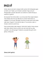 Vorschau - Aufgabenkarten - Bewegungspausen Frühling Kinderyoga Kita Klasse 1 2 3 4 | 20 Brain Breaks mit Bildern ohne Material | Osterhase, Storch & Biene für März bis Juni - Seite 2