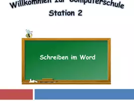 Vorschau - Unterrichtsreihen - Kleine Computerschule Station 1 und 2 / Powerpointpräsentationen - Seite 3