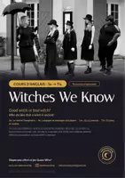 Aperçu - Préparation de séance / Séance complète - Witches We Know 5e-Tle : Halloween et sorcières - Page de couverture