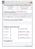 Aperçu - Feuilles d'exercices - Questionnaire "Les petits mystères d'Egypte" - Page 2