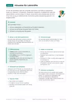 Vorschau - Arbeitsblätter - Health und food and lifestyle, Lernkarten, Klasse 6 - Seite 1