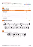 Vorschau - Arbeitsblätter - Arbeitsblatt Punktierung, Synkope, Triole - Seite 3