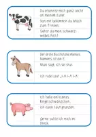 Vorschau - Spiele - Bauernhof - Lespuzzle! 3fach differenziert! #edukilights22 - Seite 2