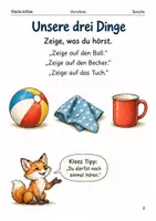 Vorschau - Spiele - Genau zuhören und mit Sprache spielen – 10 Arbeitshefte – Vorschule - Seite 2