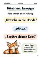Vorschau - Spiele - Genau zuhören und mit Sprache spielen – 10 Arbeitshefte – Vorschule - Seite 3