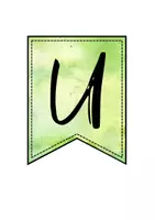 Vorschau - Mal- und Bastelvorlagen - Australia - Bunting / Wimpelkette - Seite 2
