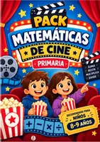 Vista previa - Tarjetas / Manipulativos - PACK MATEMÁTICAS DE CINE PRIMARIA - página 1