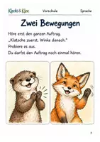 Vorschau - Spiele - Zwei Schritte merken – Arbeitsheft Vorschule - Seite 2